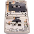 Main OLED Assembly With Frame For Motorola Razr 2024 / Razr 50 (XT2453 / 2024) (Refurbished) (Beach Sand)
