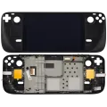 LCD Assembly With Frame For Valve Steam Deck 7" (2022) (Anti-Glare Version) (Refurbished)