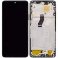 LCD Assembly With Frame For Huawei Nova 12i (Refurbished) (Black)