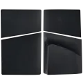 Faceplate Cover (Top & Bottom) For Sony PlayStation 5 Slim Disc Edition (Black)