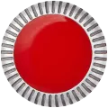 Crown Nut For Watch Series 3 (38MM / 42MM) (LTE Version) (Red / Silver)