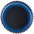 Crown Nut For Watch Series 7 (41MM / 45MM) (GPS Version) (Black / Blue)