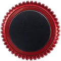 Crown Nut For Watch Series 8 (41MM / 45MM) (GPS Version) (Black / Red)