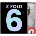 Inner OLED Assembly With Frame For Samsung Galaxy Z Fold 6 5G (US & International) (Service Pack) (Silver Shadow)