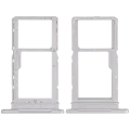 Dual Sim Card Tray For Samsung Galaxy Tab A8 10.5" (X205) (2021) (Silver)