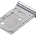Dual Sim Card Tray For Samsung Galaxy Tab S9 FE Plus 12.4" (X616) (2023) (Silver)