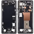 LCD-Frame For Motorola Edge Plus / Edge 40 Pro (XT2301 / 2023) (Black)