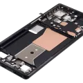LCD-Frame For Motorola Edge Plus / Edge 40 Pro (XT2301 / 2023) (Black)
