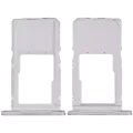 Micro SD Sim Card Tray For Samsung Galaxy Tab A9 Plus 11.0" (X215 / X218) (2023) (Silver)
