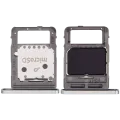 Micro SD Sim Card Tray For Samsung Galaxy Tab S8 11" (X700 / X706 / 2022) / Tab S8 Plus 5G 12.4" (X800 / X806 / 2022) / Tab S8 Ultra 14.6" (X900 / X906 ) (2022) (Silver)