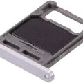 Micro SD Sim Card Tray For Samsung Galaxy Tab S8 11" (X700 / X706 / 2022) / Tab S8 Plus 5G 12.4" (X800 / X806 / 2022) / Tab S8 Ultra 14.6" (X900 / X906 ) (2022) (Silver)