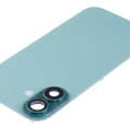 Back Glass w/ MagSafe Magnet & NFC & Flashlight Flex For iPhone 16 (Used OEM Pull: Grade A) (Teal)