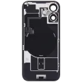 Заднє скло з магнітом MagSafe, NFC і шлейфом спалаху для iPhone 16 (Used OEM Pull: Grade A) (білий)