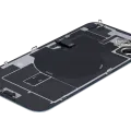 Back Glass w/ MagSafe Magnet & NFC & Flashlight Flex For iPhone 16 Plus (Used OEM Pull: Grade A) (Teal)
