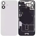 Back Glass w/ MagSafe Magnet & NFC & Flashlight Flex For iPhone 16 Plus (Used OEM Pull: Grade A) (White)