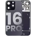 Back Glass w/ MagSafe Magnet & NFC & Flashlight Flex For iPhone 16 Pro (Used OEM Pull: Grade A) (Black Titanium)