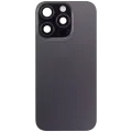 Back Glass w/ MagSafe Magnet & NFC & Flashlight Flex For iPhone 16 Pro (Used OEM Pull: Grade A) (Black Titanium)