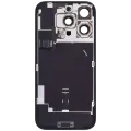 Back Glass w/ MagSafe Magnet & NFC & Flashlight Flex For iPhone 16 Pro (Used OEM Pull: Grade A) (Black Titanium)
