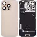 Заднє скло з магнітом MagSafe, NFC і шлейфом спалаху для iPhone 16 Pro (Used OEM Pull: Grade A) (Desert Titanium)