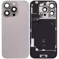 Заднє скло з магнітом MagSafe, NFC і шлейфом спалаху для iPhone 16 Pro (Used OEM Pull: Grade A) (Natural Titanium)