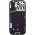 Заднє скло з магнітом MagSafe, NFC і шлейфом спалаху для iPhone 16 Pro (Used OEM Pull: Grade A) (White Titanium)