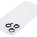 Заднє скло з магнітом MagSafe, NFC і шлейфом спалаху для iPhone 16 Pro (Used OEM Pull: Grade A) (White Titanium)