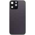 Заднє скло з магнітом MagSafe, NFC і шлейфом спалаху для iPhone 16 Pro Max (Used OEM Pull: Grade A) (Black Titanium)