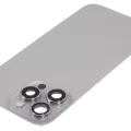 Заднє скло з магнітом MagSafe, NFC і шлейфом спалаху для iPhone 16 Pro Max (Used OEM Pull: Grade A) (Natural Titanium)