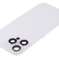 Заднє скло з магнітом MagSafe, NFC і шлейфом спалаху для iPhone 16 Pro Max (Used OEM Pull: Grade A) (White Titanium)