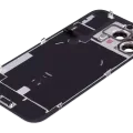 Заднє скло з магнітом MagSafe, NFC і шлейфом спалаху для iPhone 16 Pro Max (Used OEM Pull: Grade A) (White Titanium)