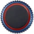 Crown Nut For Watch Series 7 (41MM / 45MM) (LTE Version) (Black / Blue)