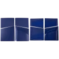 Faceplate Cover (Top & Bottom) For Sony PlayStation 5 Slim Disc Edition (Deep Purple Blue)