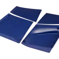 Faceplate Cover (Top & Bottom) For Sony PlayStation 5 Slim Disc Edition (Deep Purple Blue)