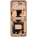 Inner OLED Assembly With Frame For Motorola Razr Plus 2024 / Razr 50 Ultra (XT2451 / 2024) / Razr Plus 2025 (XT2557) (Refurbished) (Peach Fuzz)