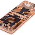 Inner OLED Assembly With Frame For Motorola Razr Plus 2024 / Razr 50 Ultra (XT2451 / 2024) / Razr Plus 2025 (XT2557) (Refurbished) (Peach Fuzz)