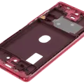 Mid-Frame Housing For Samsung Galaxy S20 FE (Cloud Red)