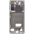 Mid-Frame Housing For Samsung Galaxy S21 5G (Phantom White)