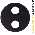 Back Camera (Ultra Wide) Lens (Glass Only) With Adhesive For Honor 70