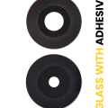 Back Camera Lens (Glass Only) With Adhesive For Xiaomi Redmi 11 Prime 5G / Note 11E 5G