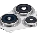 Back Camera Lens With Bracket / Bezel For Xiaomi Redmi 12 4G (Polar Silver)