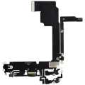 Charging Port Flex Cable For iPhone 15 Pro Max (Aftermarket Plus) (Blue Titanium)