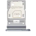 Dual Sim Card Tray For Samsung Galaxy A55 5G (A556 / 2024) (Premium) (Iceblue)