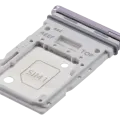 Dual Sim Card Tray For Samsung Galaxy A55 5G (A556 / 2024) (Premium) (Lilac)