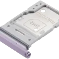 Dual Sim Card Tray For Samsung Galaxy A55 5G (A556 / 2024) (Premium) (Lilac)