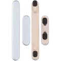 Hard Buttons (Power / Volume) For Samsung Galaxy A55 5G (A556 / 2024) (Premium) (Iceblue)