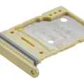 Dual Sim Card Tray For Samsung Galaxy A35 (A356 / 2024) (Premium) (Lemon)