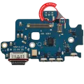 Charging Port Board With Sim Card Reader For Samsung Galaxy S24 5G (S921D) (International Version) (Premium)