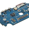Charging Port Board With Sim Card Reader For Samsung Galaxy S24 5G (S921D) (International Version) (Premium)