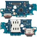 Charging Port Board With Sim Card Reader For Samsung Galaxy S24 Plus 5G (S9260) (Dual Card Version) (Premium)