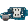 Charging Port Board With Sim Card Reader For Samsung Galaxy S24 Ultra 5G (S928N) (Korean Version) (Premium)